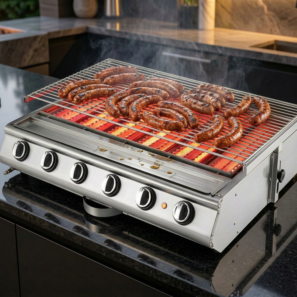 Barbecue en Inox 6 Feux